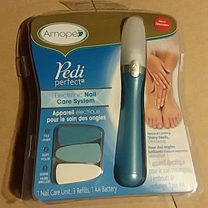 New Amope Pedi Perfect Electronic Nail Care System